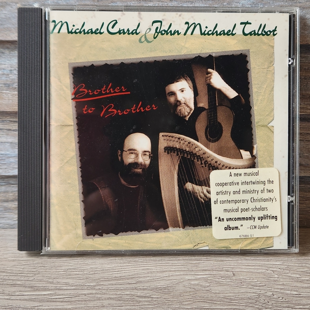 🔥 Brother to Brother by Michael Card CD Compact Disc Music